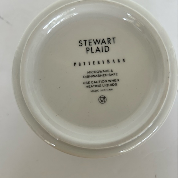 POTTERY BARN LETTER K CERAMIC MUG NWOT - Picture 7 of 7